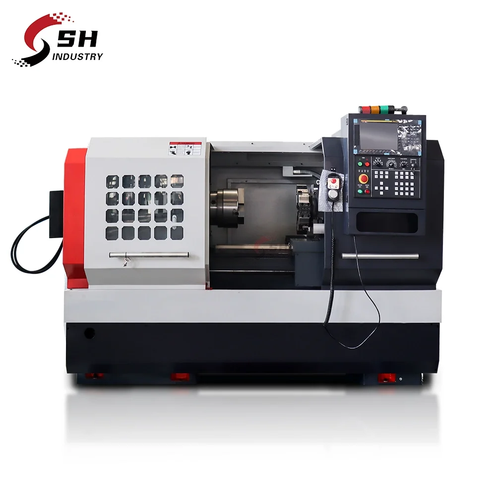 High Quality Metal Lathe High Precision Small CNC Lathe CK6140 Flat Bed CNC Lathe