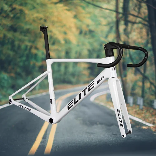 

2025 New ELITE Ultralight Road Racing Bicycle Frame T47 700*32C Carbon Bike Frame Disc Brake All Internal Wiring Di2&Mechanical