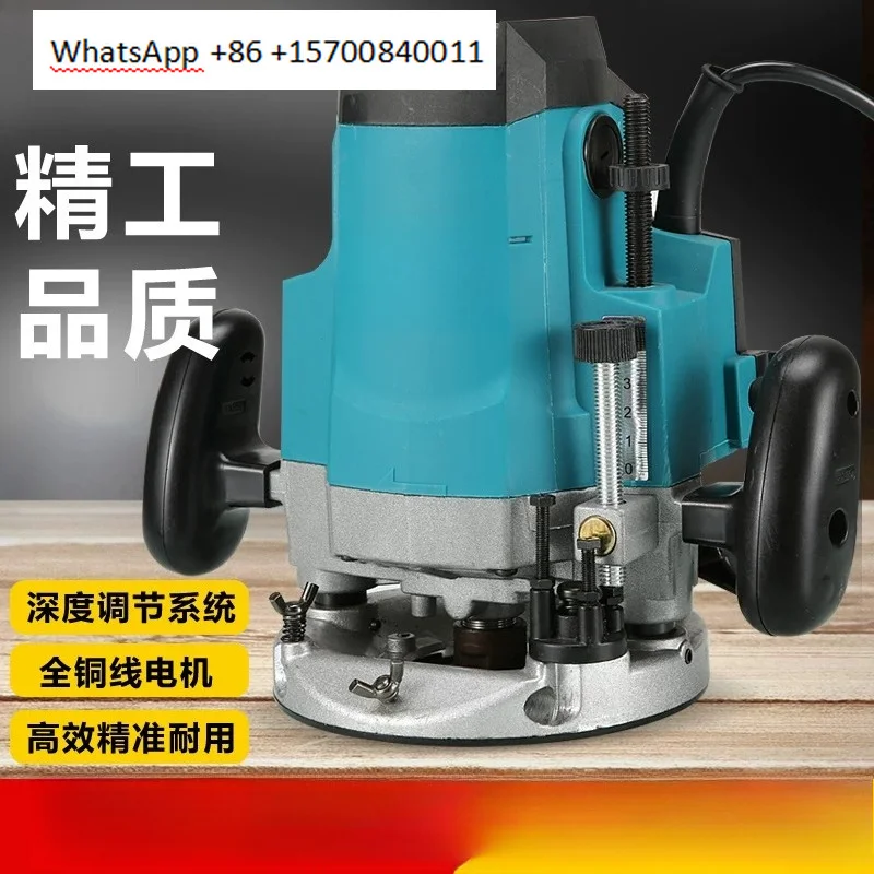 Woodworking engraving  Slotting machine Multifunctional trimming  Big gong machine Keyhole tenon opening tool
