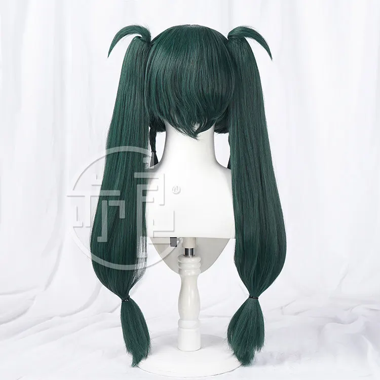 Anime Zenless Zone Zero Qingyi Cosplay Wig Halloween Carnival Party Props Synthetic Hair Heat Resistant Fiber + Wig Cap