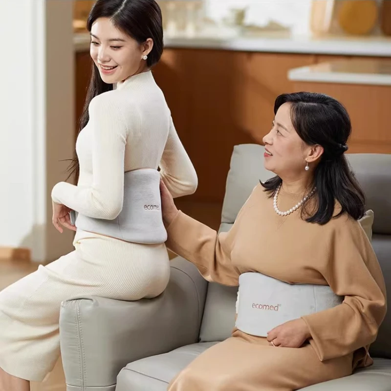 Electric Heating Waist Belt, 3-Temperature Adjustable Full Back & Abdominal Thermal Pad for Pain Relief, Elderly Use at Home