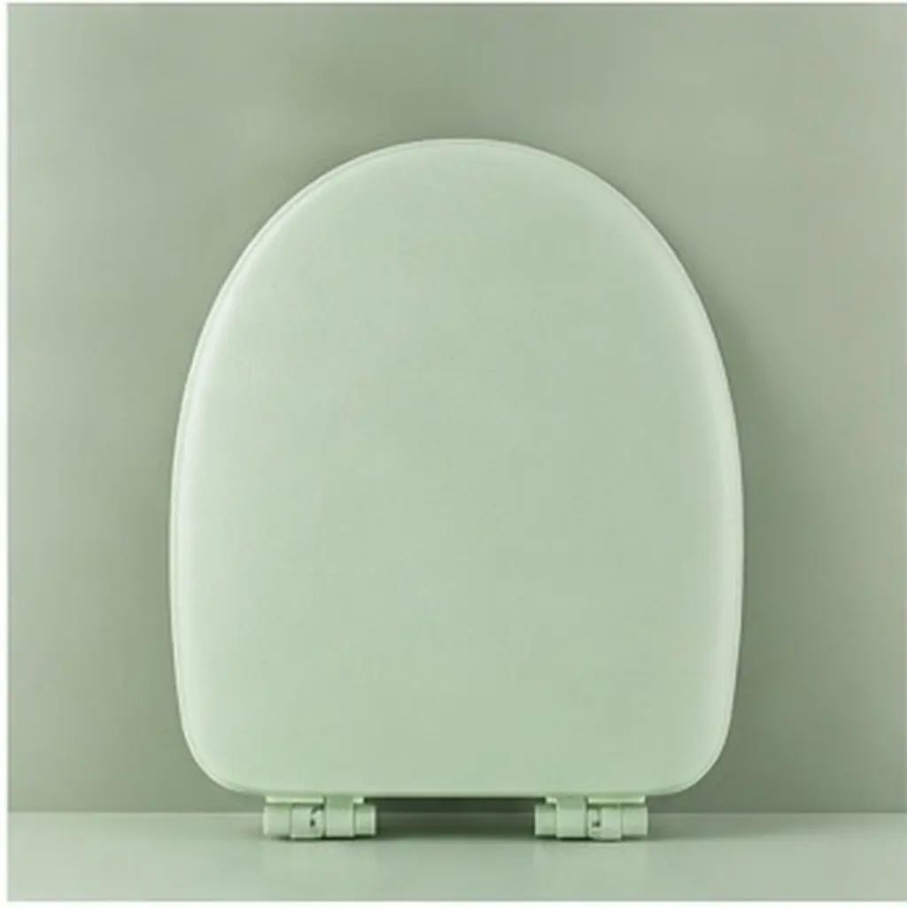 U Shaped Soft Close Toilet Seat Thick Foam Cushion Quiet Anti Slam Easy Install Quick Release Bathroom Lid Cover Light