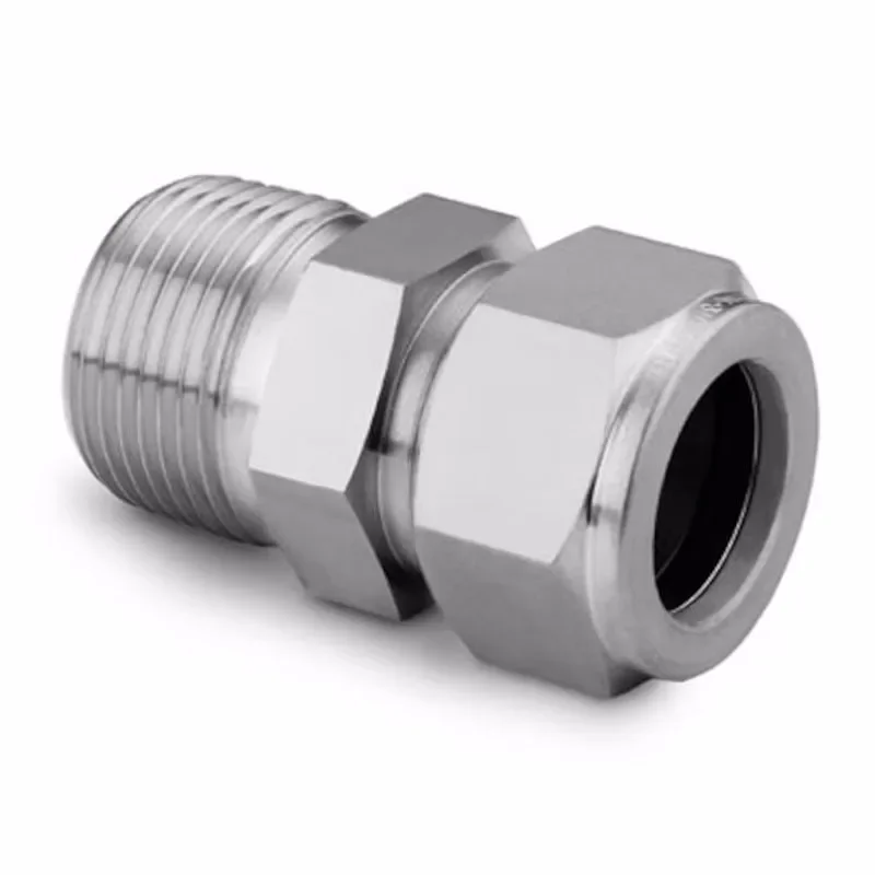 (SS-1610-1-16BT) Stainless Steel Tube Fitting, Perforated External Thread Connection