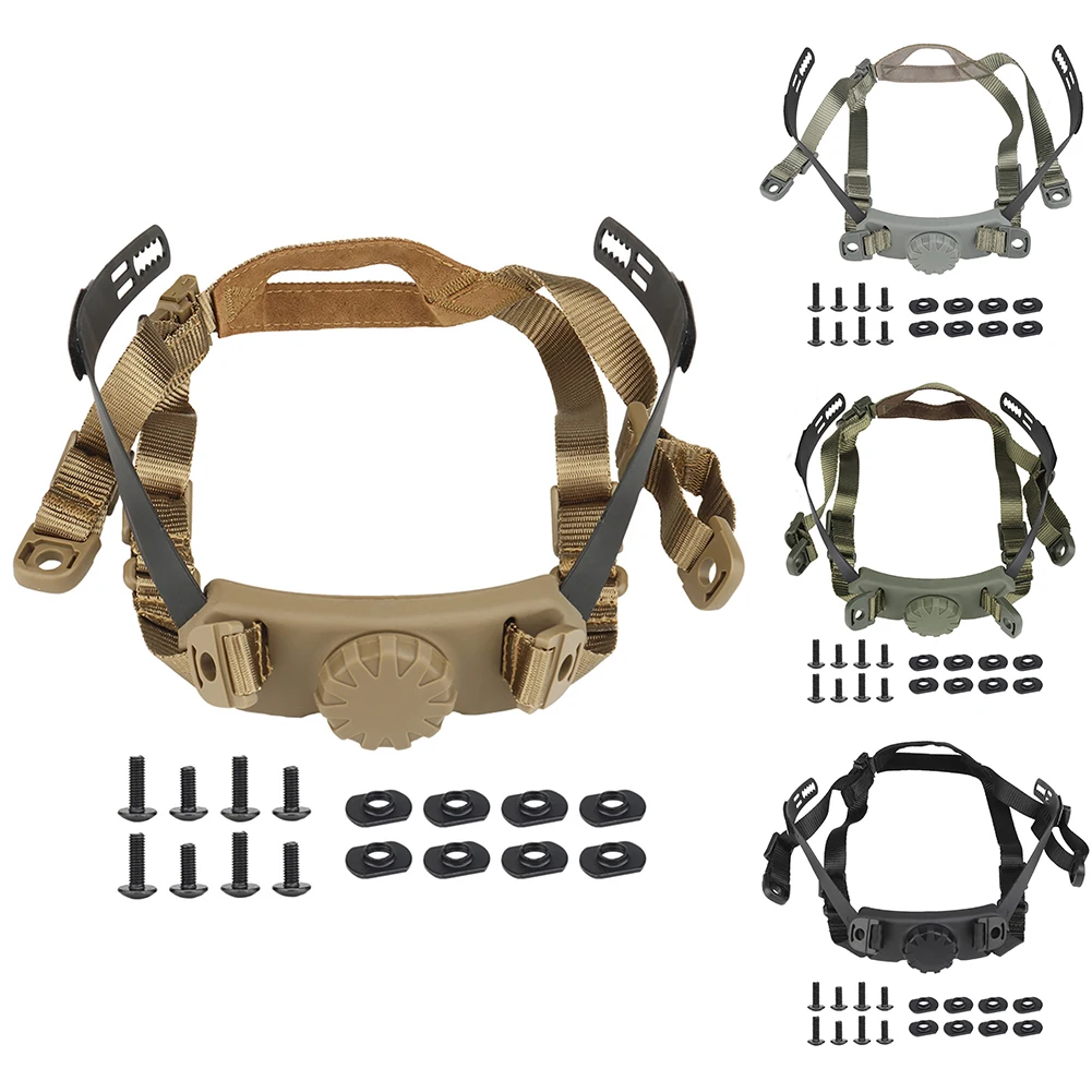 Helmet Internal Dial Suspension System High Cut Fast Helmet Lock Chin Strap Compatible For HL-31/HL-32 FAST SF CS Accessories