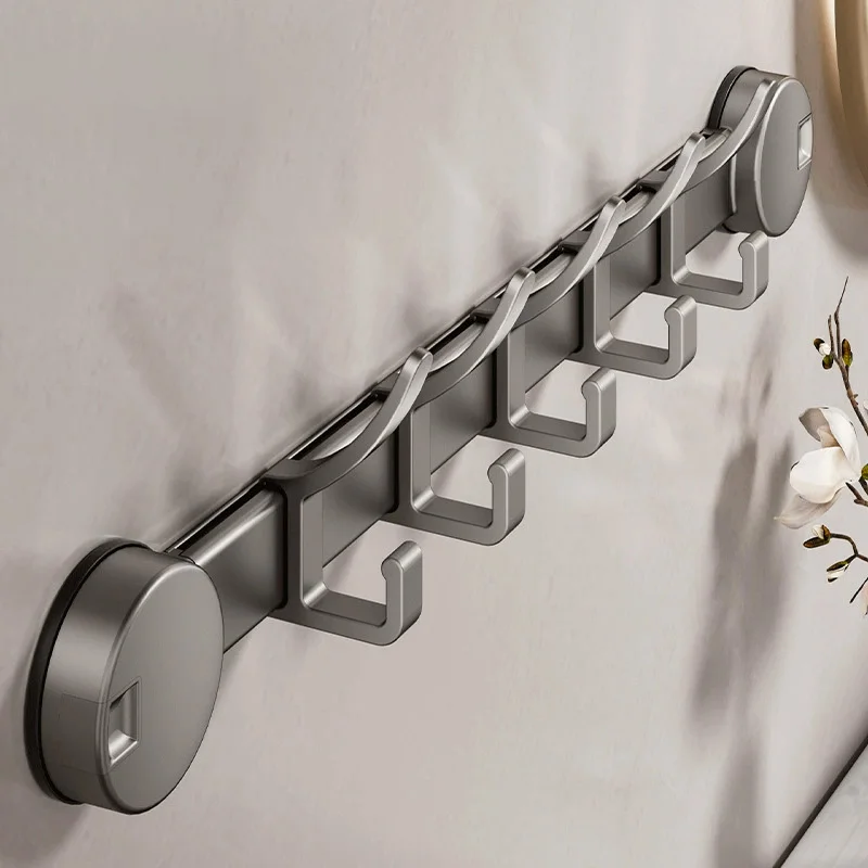 Selbstklebender Wandhaken mit Saugnapf zum Aufhängen von Kleidung, Mantel, Schlüssel, Badezimmer, Handtuchhalter, kein Schlag, abnehmbarer Kleiderhaken mit Rückenlehne