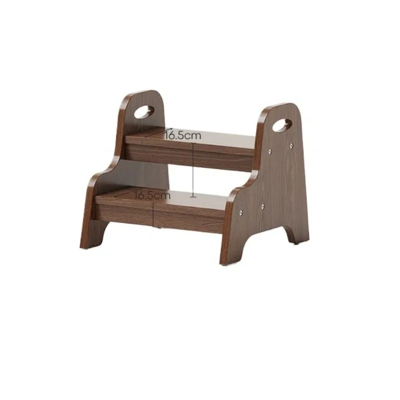 Taburete con escalón para niños, escalera de escalada antideslizante para baño, lavabo y taburete de cama para niños, taburete de seguridad multifuncional