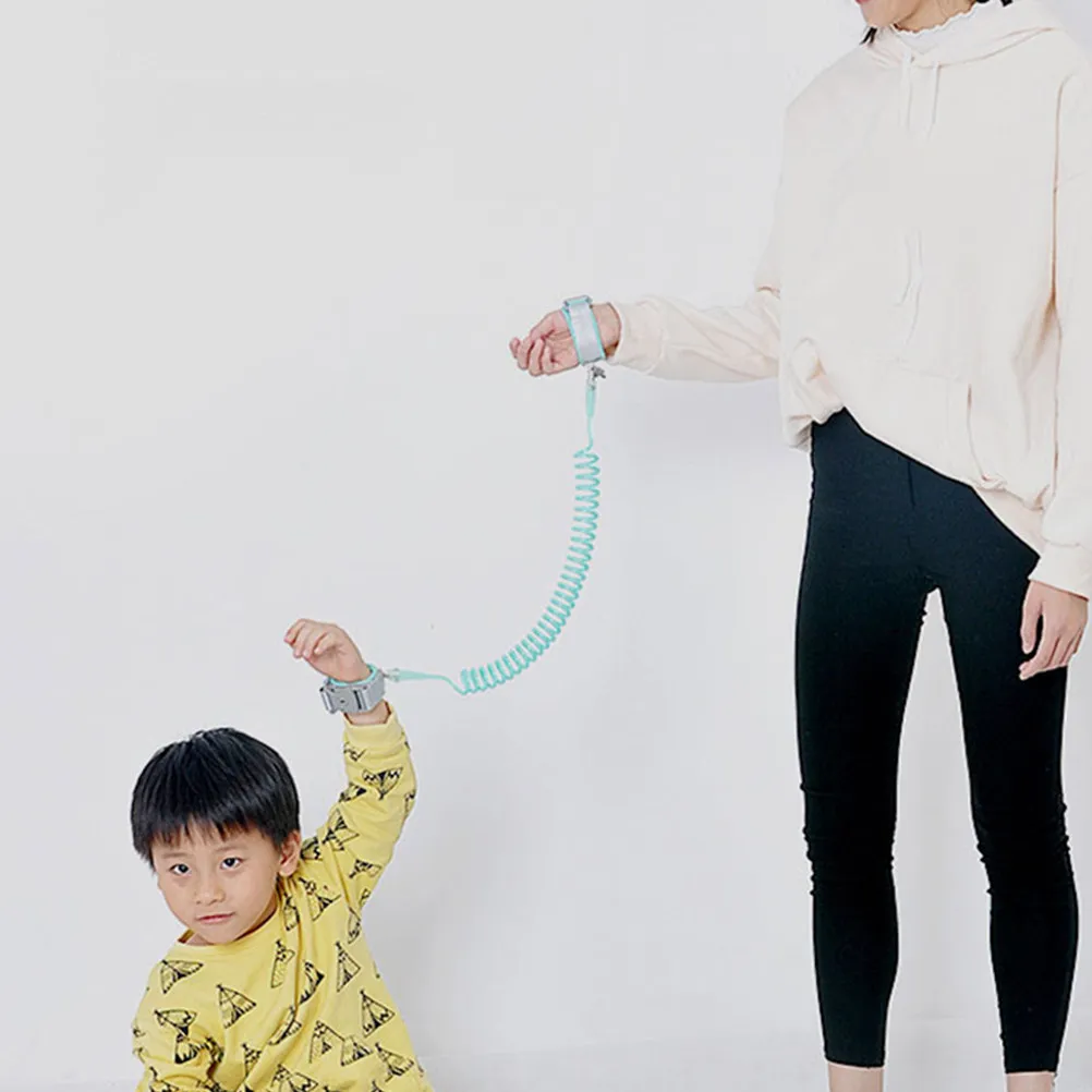 

1Pcs Anti Lost Wrist Link Safety Lock Baby Wristband Breathable Cotton Toddlers Kids Traction Rope Elastic Flexible Range