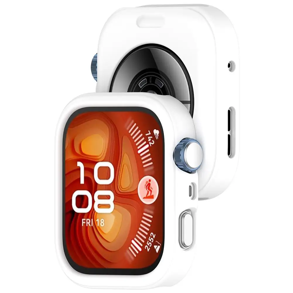 Силиконовый чехол для часов HUAWEI Fit 4 и Fit 4 Pro, мягкий защитный чехол для часов с половиной покрытия