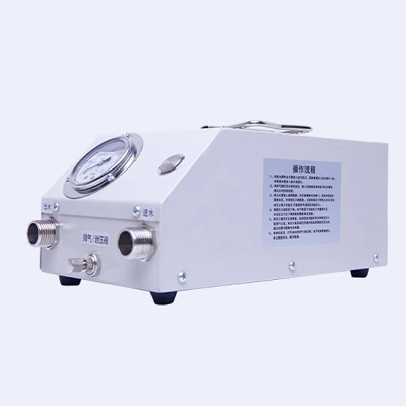 مضخة اختبار الضغط الكهربائي PPR كشف تسرب أنابيب المياه DSY-12D أداة اختبار الضغط المضغوط المحمولة
