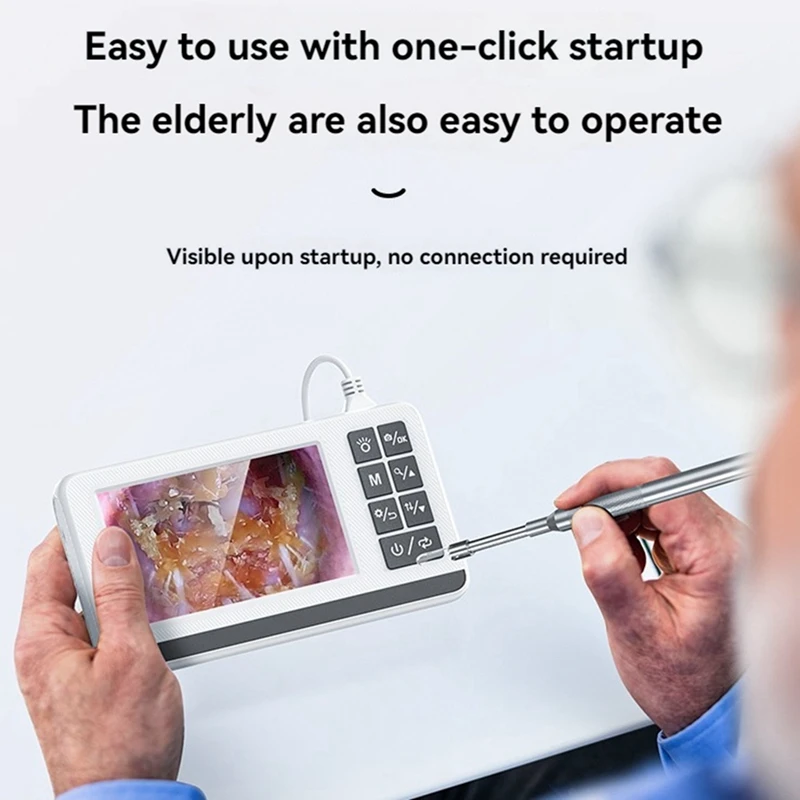 Best-Digital Visible Light Ear Spoon, Otoscope Ear Camera, Smart Ear Cleaner, For Ear Cleaning Smart Picking Stick Endoscope