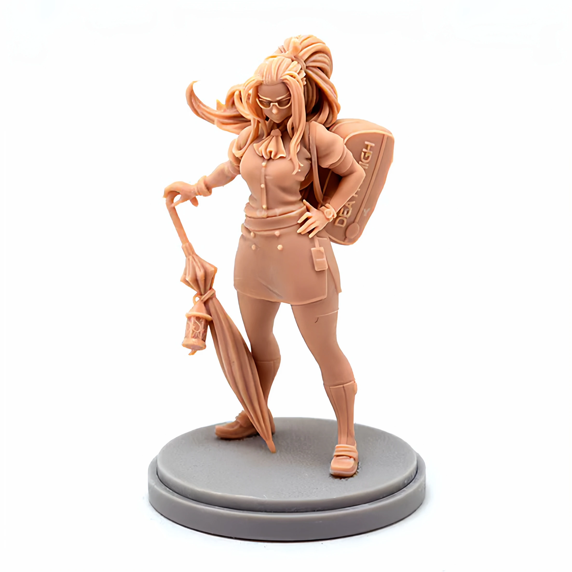 Kits de modèles en résine de soldat de beauté 38mm, figurine beauté incolore et auto-assemblée A-2168