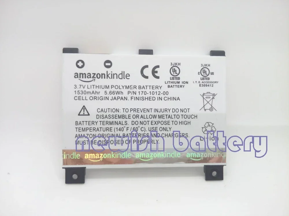 For  Kindle 2 DX DXG E-book Battery 170-1012-00 Battery