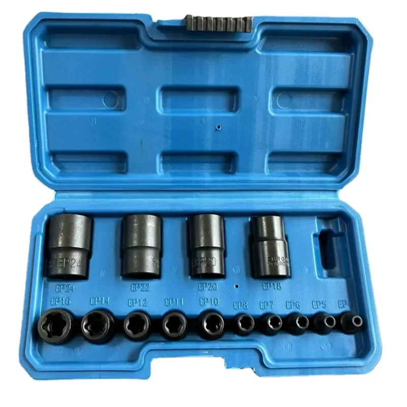 For Tesla Battery Cover Pack Screw Removal EP 5 and 6 Flowers Wrench Special Pentagon Large E 14 Pieces 6 Teeth Kit Tools Car