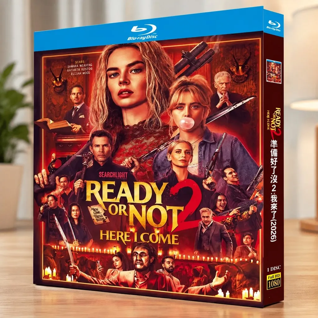 Hot Ready or Not 2: Here I Come (2026)BD All Region New Box Set Blu-ray Disc High Definition BD