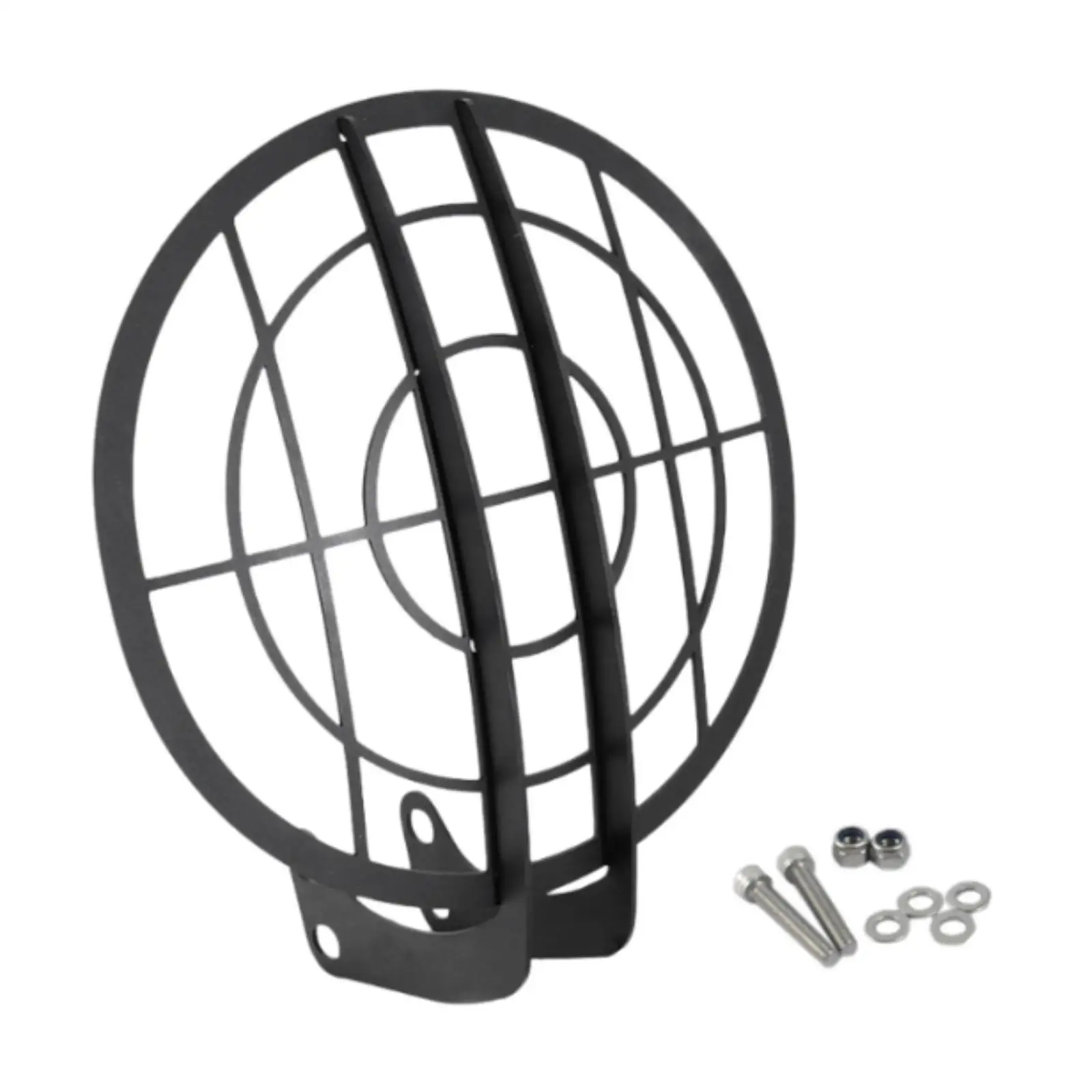 Motorcycle Light Cover Iron Mesh Headlight Protector Grille Round Head Lamp Guard Easy Install for BMW R NINE T