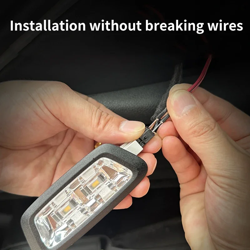 Car High Brightness Trunk Lighting Ambient Light Interior Decoration LED Wiring Free Automatic Sensing Tailgate Strip Amagi view 5