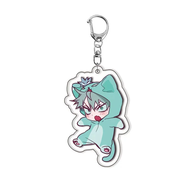 أنيمي الغريبة المرحلة سلاسل المفاتيح الكرتون لطيف لوكا إيفان حتى ميزي سلاسل المفاتيح حقيبة الظهر اكسسوارات قلادة المشجعين الهدايا ﻿