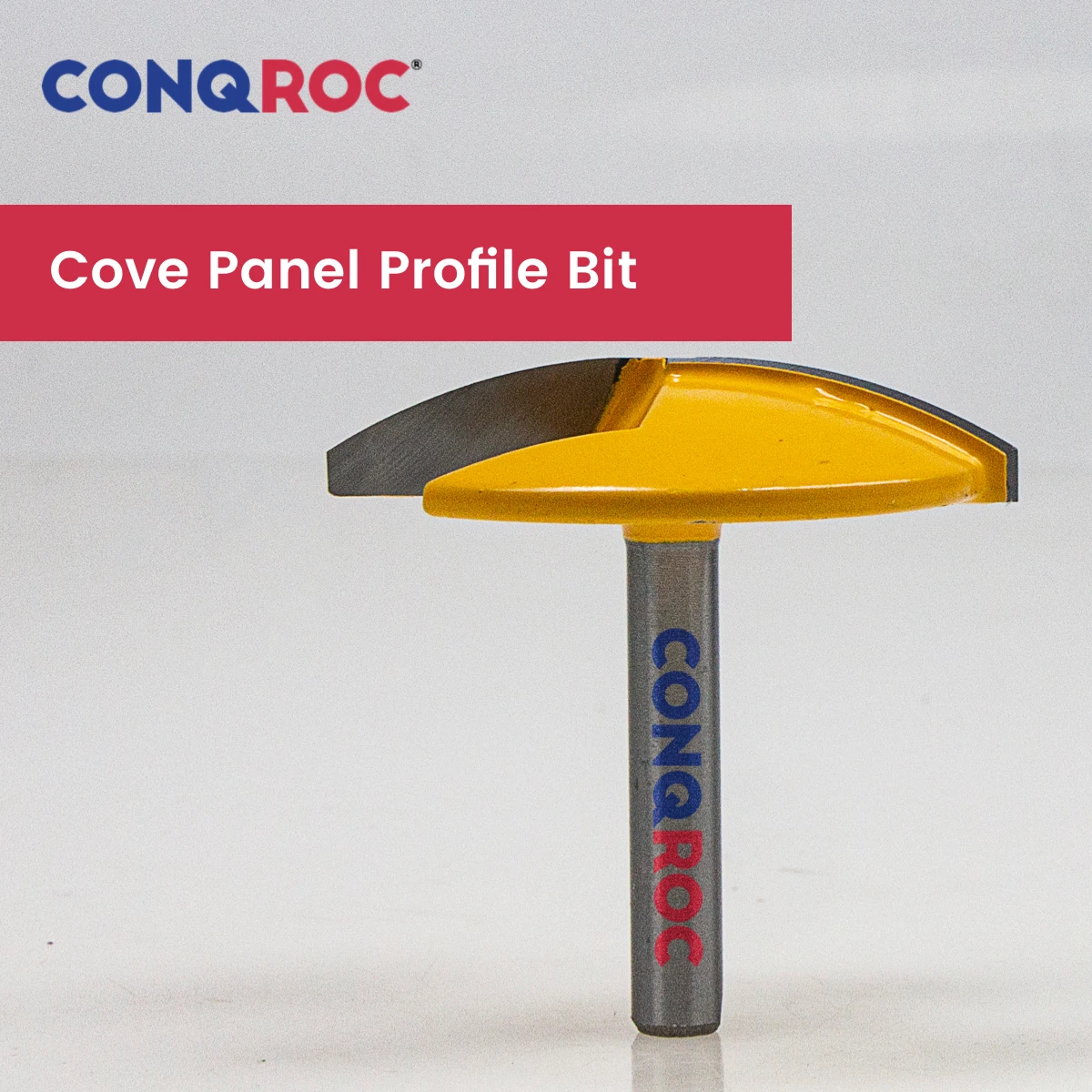 6mm Shank Cove Panel Profile Router Bit Diameter-44.5mm Radius-41.9mm Cutting Length-11.1mm Woodworking Milling Cutter