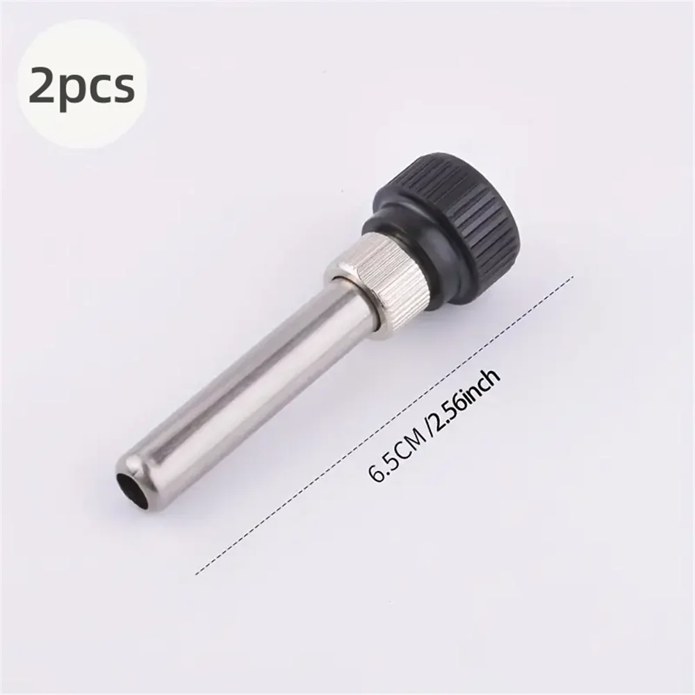 2pcs Universal Soldering Station Iron Handle Parts Shell Inner Heat Type Sleeve Tube for 936 938 969 Soldering Station