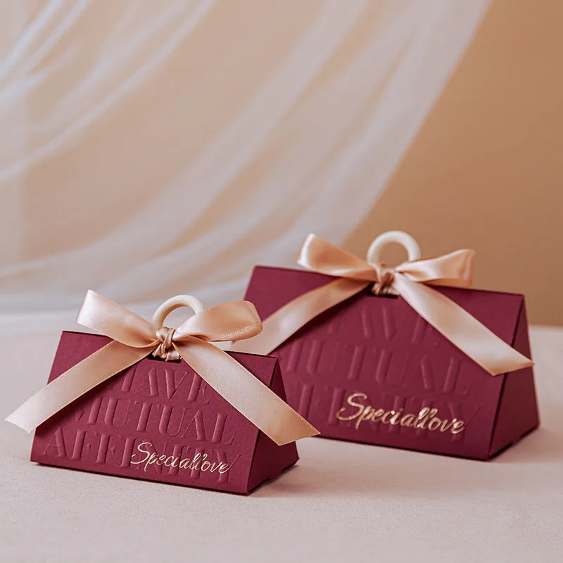 10pcs/lot Favor Candy Box Paper Wrapping Packaging Box Gift Boxes Wedding Party Favor Decoration Wedding Decorations