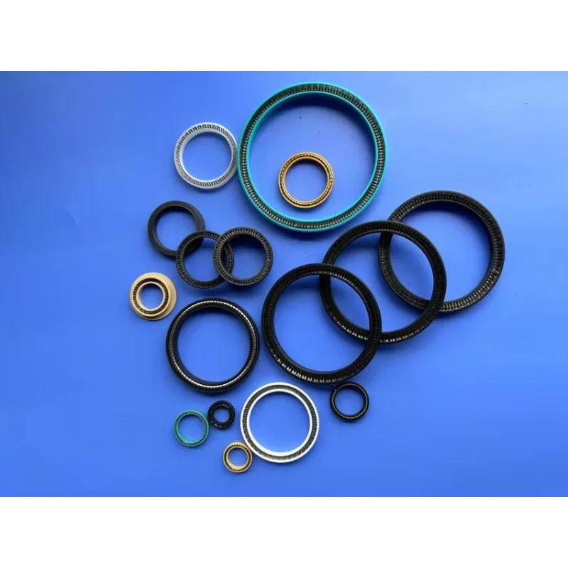 Rotary high-low-temperature-resistant and high-pressure PTFE sealing ring for the hole shaft of pan-sealed canning equipment