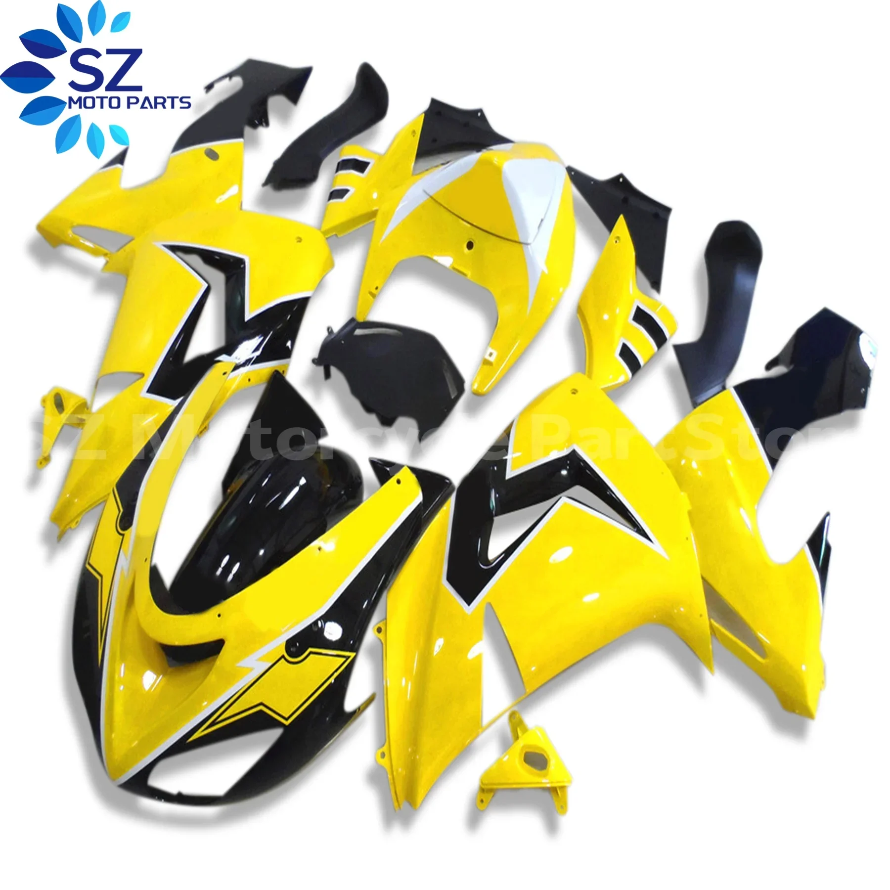 

New ABS Whole Motorcycle Fairings Kit fit for Ninja ZX-10R 2006 2007 ZX10R ZX 10r 06 07 Bodywork full fairing kits