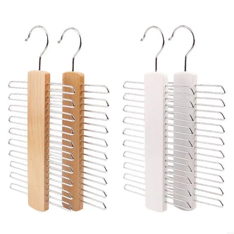 

Q22B Stylish Tie Hanger 360 Degree Rotatable Men Tie Rack Useful Tie Belt Rack