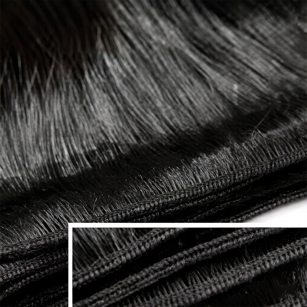 32 36 Inch Straight Weave Human Hair Bundles Raw Hair Bundles 100% Human Hair Natural Brazilian Human Hair 3 4 Bundles
