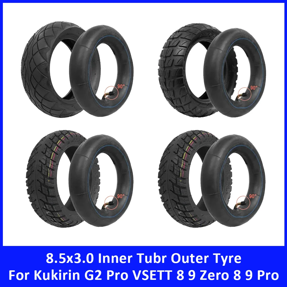 8.5x3.0 Inner Tube Outer Tyre for Kugoo Kukirin G2 Pro for VSETT 8 9 for Zero 8 9 Pro Electric Scooter 8.5Inch 8 1/2x3 Wheel