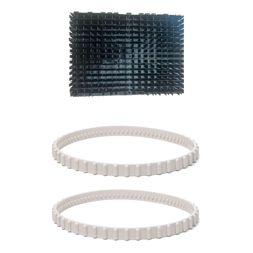 

Track Replacement Roller Brush Kit Soft Tread Drive Belt Easy Installation Improved Cleaning Efficiency Pool Cleaning