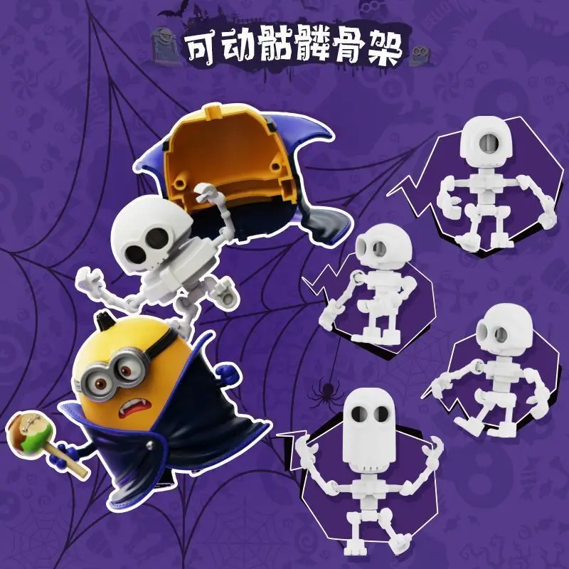 Zestaw klocków BLOKEES Minions - Urocza edycja duchów, fajna zabawka do składania na noc, idealna na prezent na Halloween