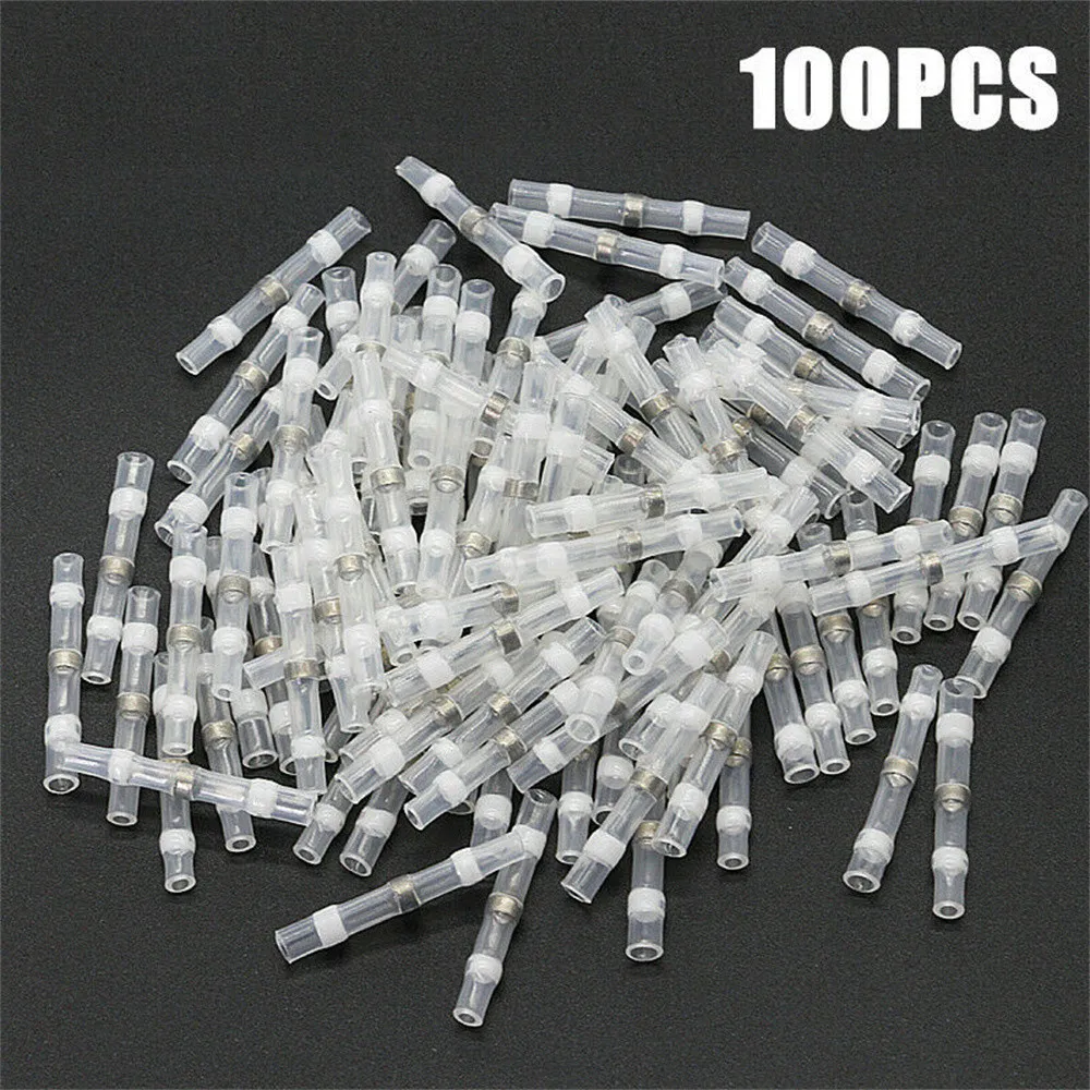 100Pcs Solder Seal Connectors Featuring Uniform Shrink Behavior and Consistent Solder Flow for Repeatable Results
