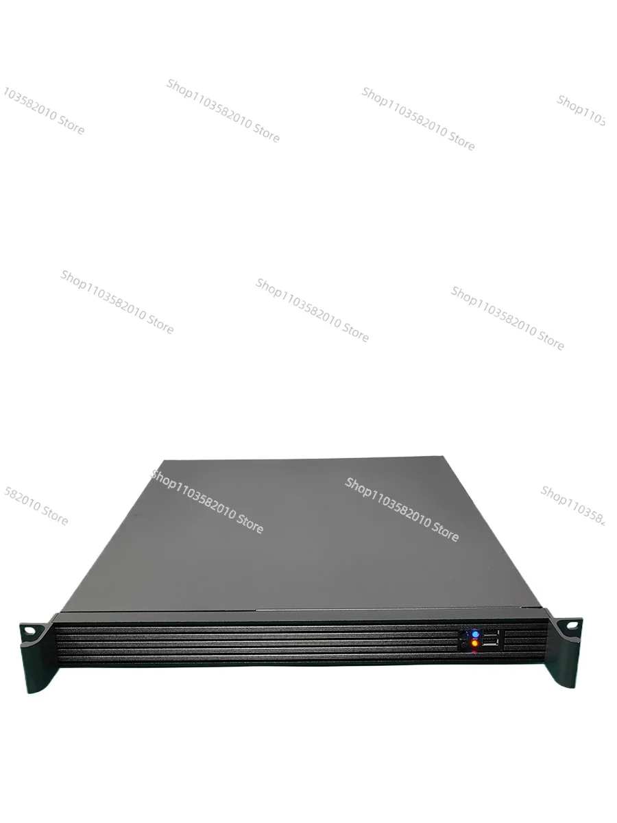 

1U chassis rack-mount 19-inch aluminum panel 390 depth support ATX motherboard flexible power supply