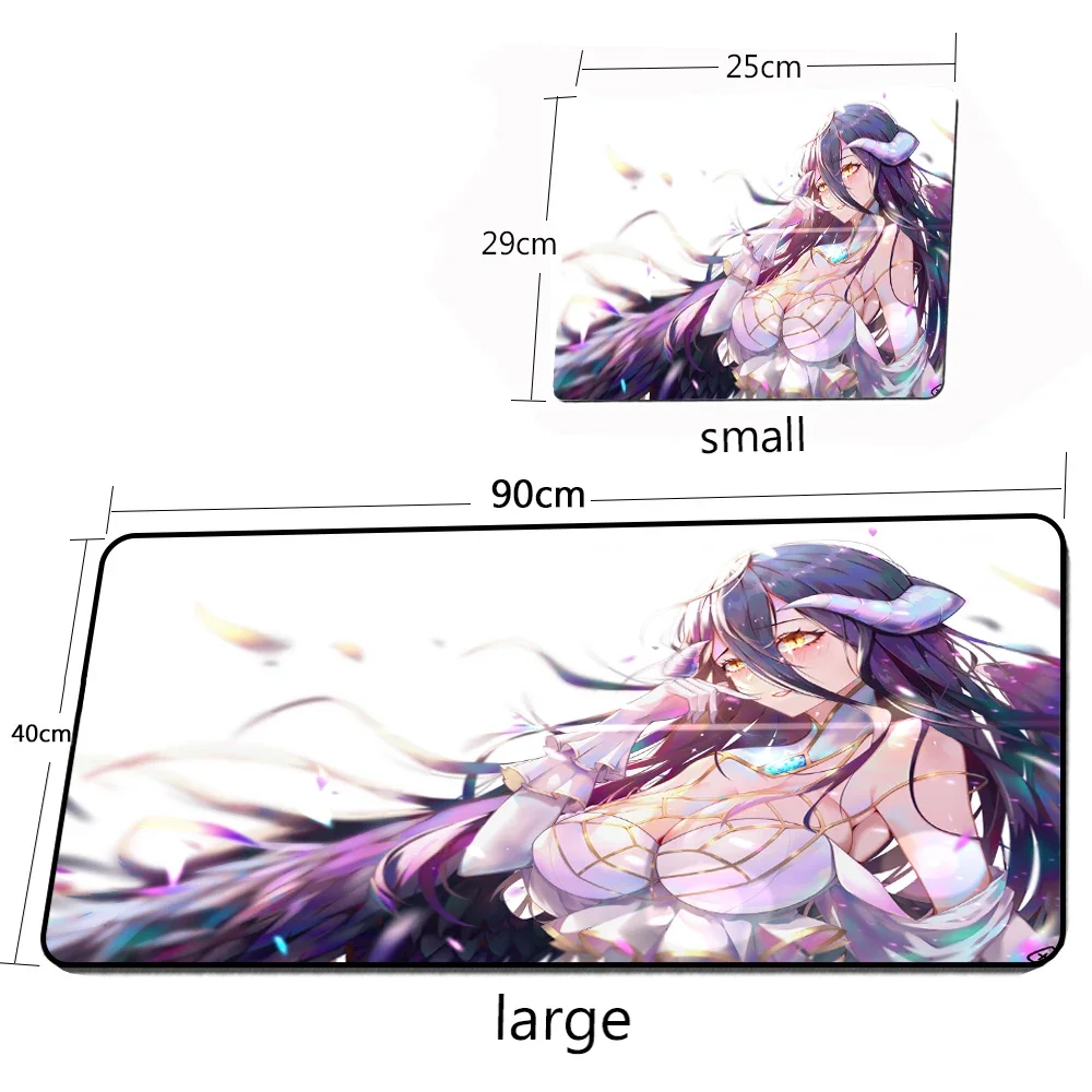 أفرلورد ويكي مثير فتاة مانغا الملك Deskmats كبيرة ماوس الوسادة ألعاب سطح المكتب البساط الألعاب اكسسوارات أنيمي ماوس Xxl مكتب الألعاب #4