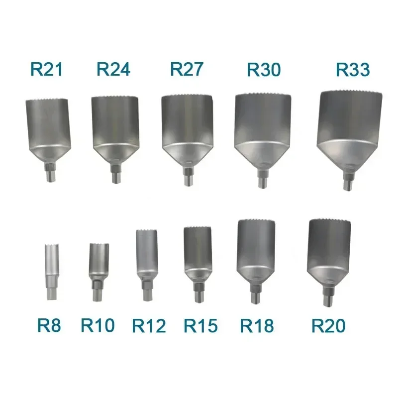 Ortopedyczny brzeszczot do kości Ortopedyczny instrument chirurgiczny R8 R10 R12 R15 R18 R20 R21 R24 R27 R30 R33
