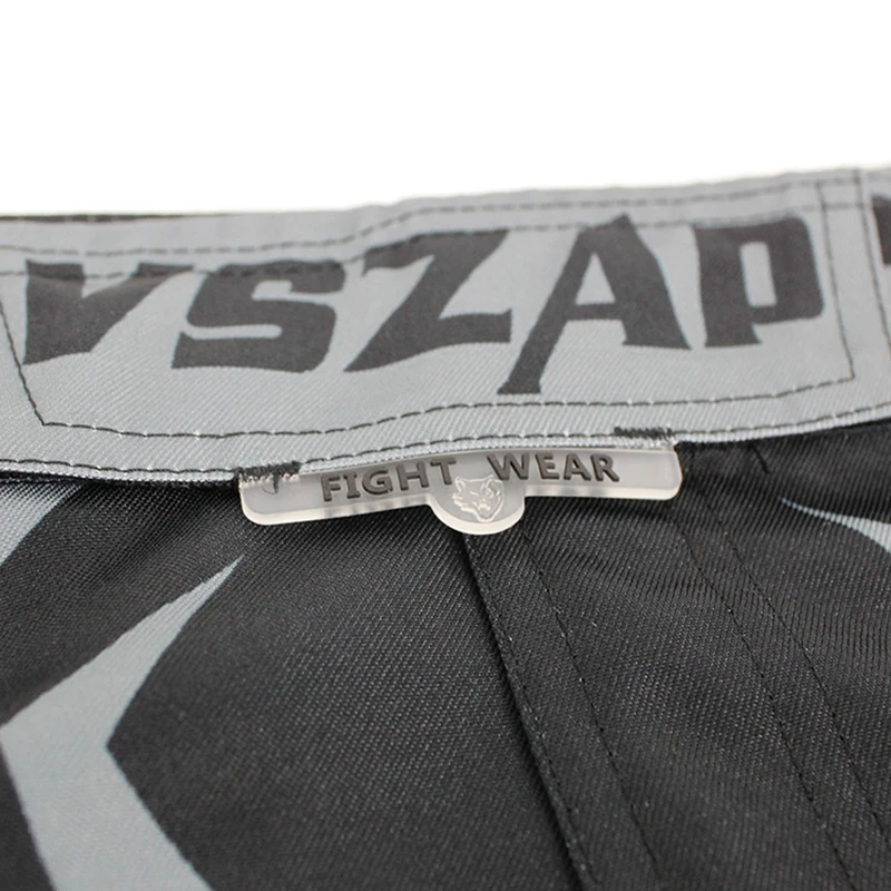 VSZAP MMA Kampfshorts für Herren Langlebige Trainingsshorts Grappling Boxen Kickboxen BJJ No Gi Sparring Workout Kampfshorts – Detail 9