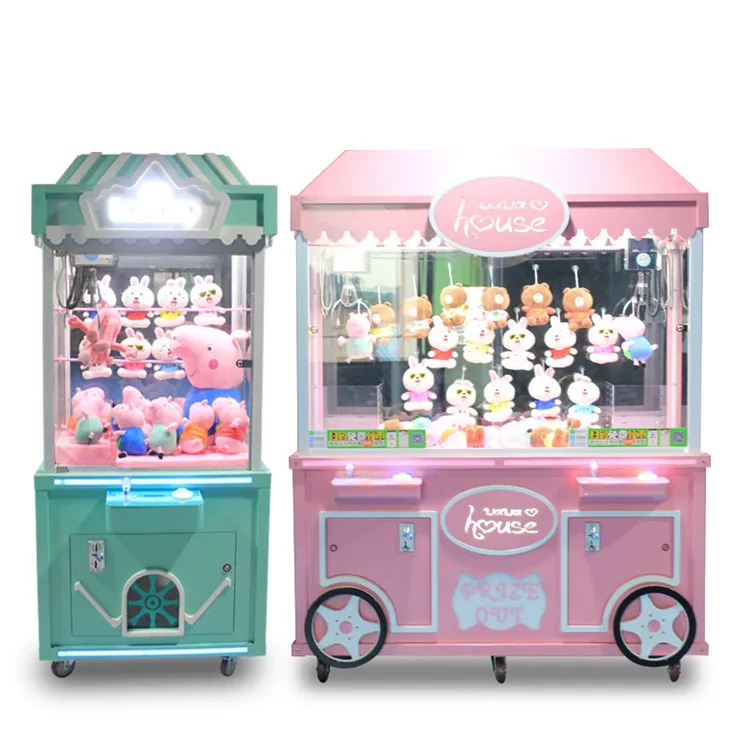 Big Claw Machines 2 Player Doll Catching Machine Joystick Arcade Crane Machine