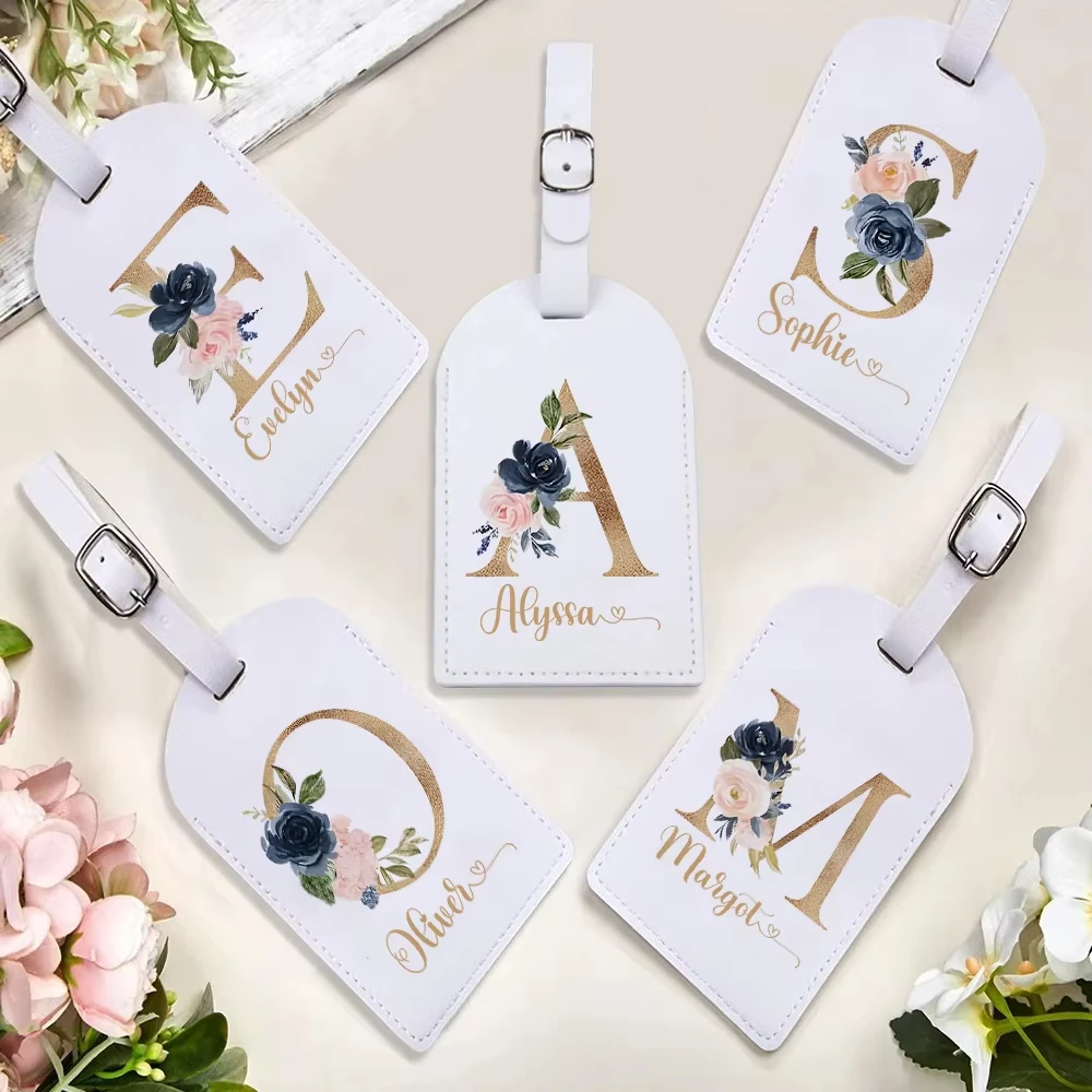 개인 맞춤 이니셜 이름 가죽 수하물 태그, 여행 가방 - Travel Accessories Gifts For Her 리뷰 및 가격