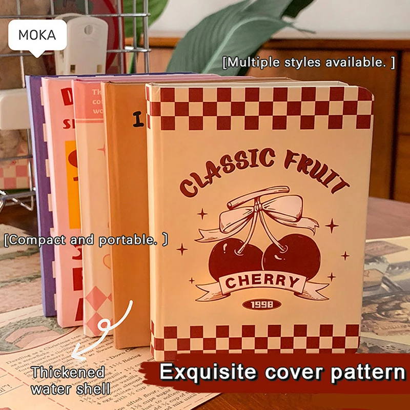 1PC A6 A7 American Retro Notebook Various Patterns Student Note Book High Appearance Portable Notepad Journal Travelers Notebook