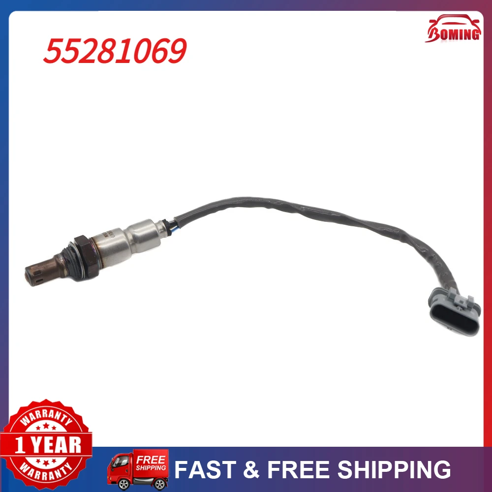 

Air Fuel Ratio Lambda O2 Oxygen Sensor For Fiat 500 500L 500X QUBO Fiorino Doblo Tipo 1.3 D Opel Combo UAA0004-FA002 55281069