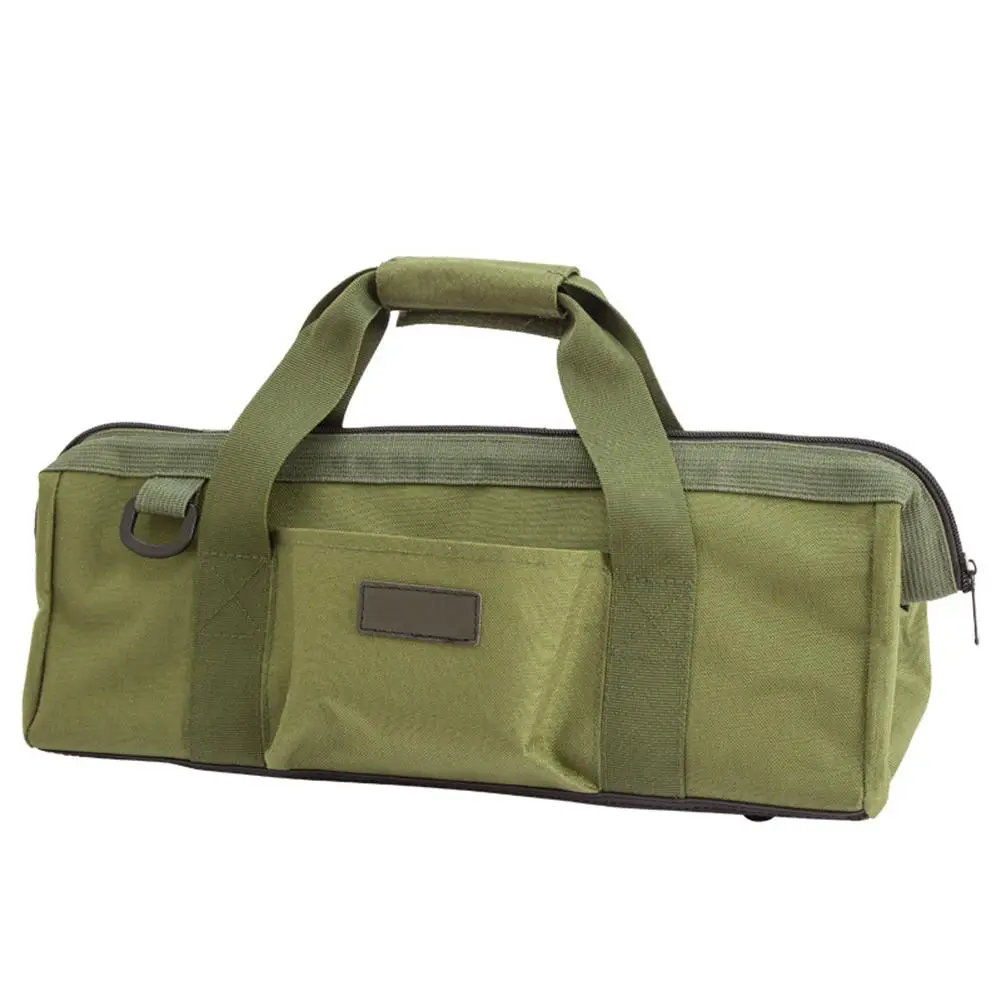Multifunctional Tool Storage Bag Camping Tent Peg Nails Rope Box Zippered Sundry Waterproof Outdoor Heavy Duty