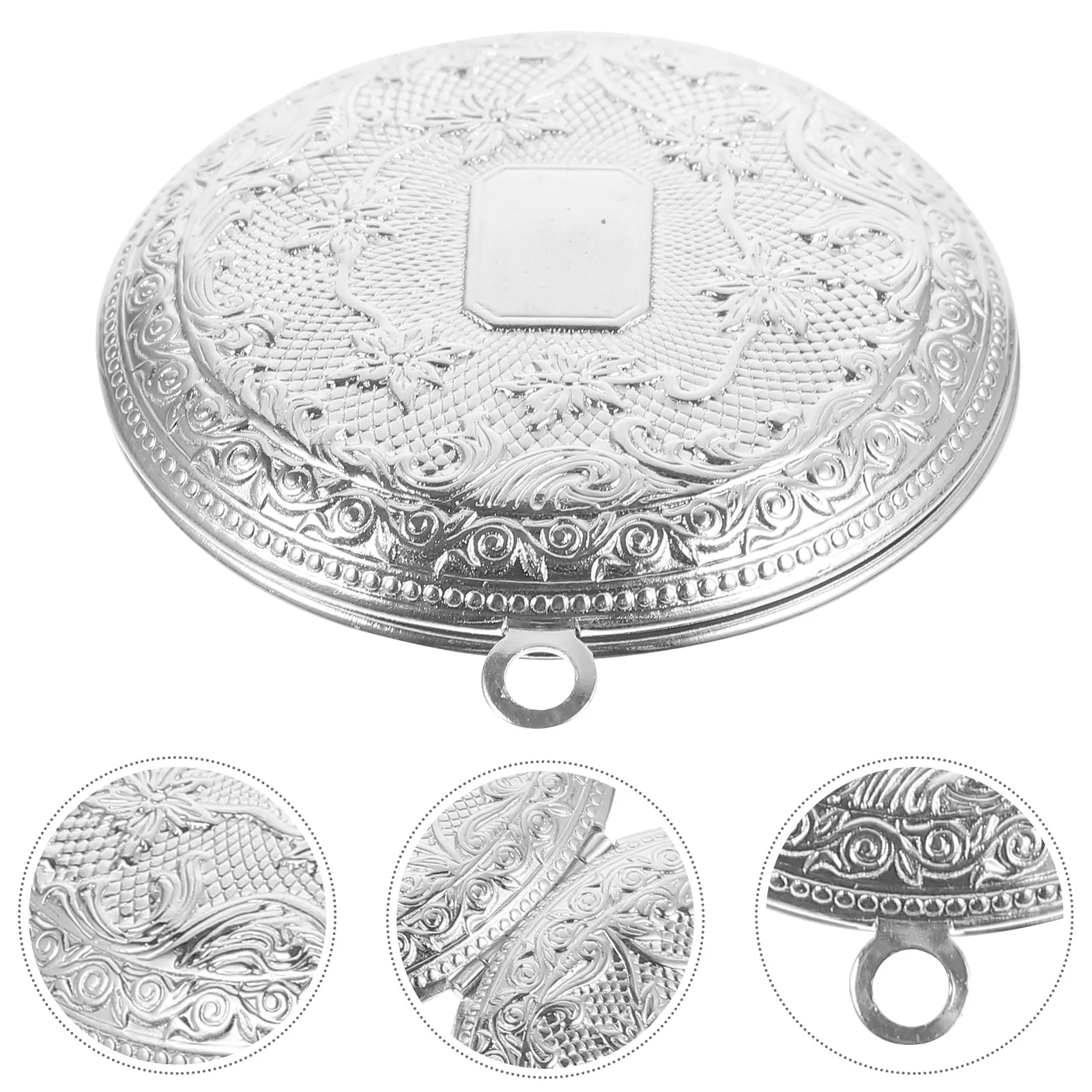 

Tibetan Silver Tea Box Openable Pendant Aroma Case Decor Essential Oil Diffuser Necklace Charms Bead Cages Jewelry Box Fragrance