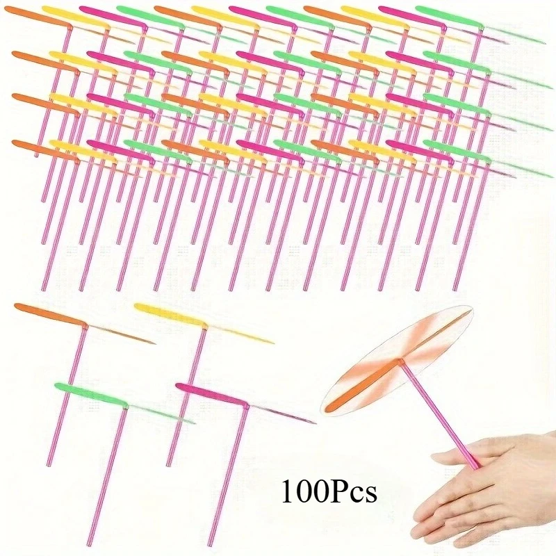 Party Games Easy - 100pcs Dragonfly Flying Toys Easy Assemble