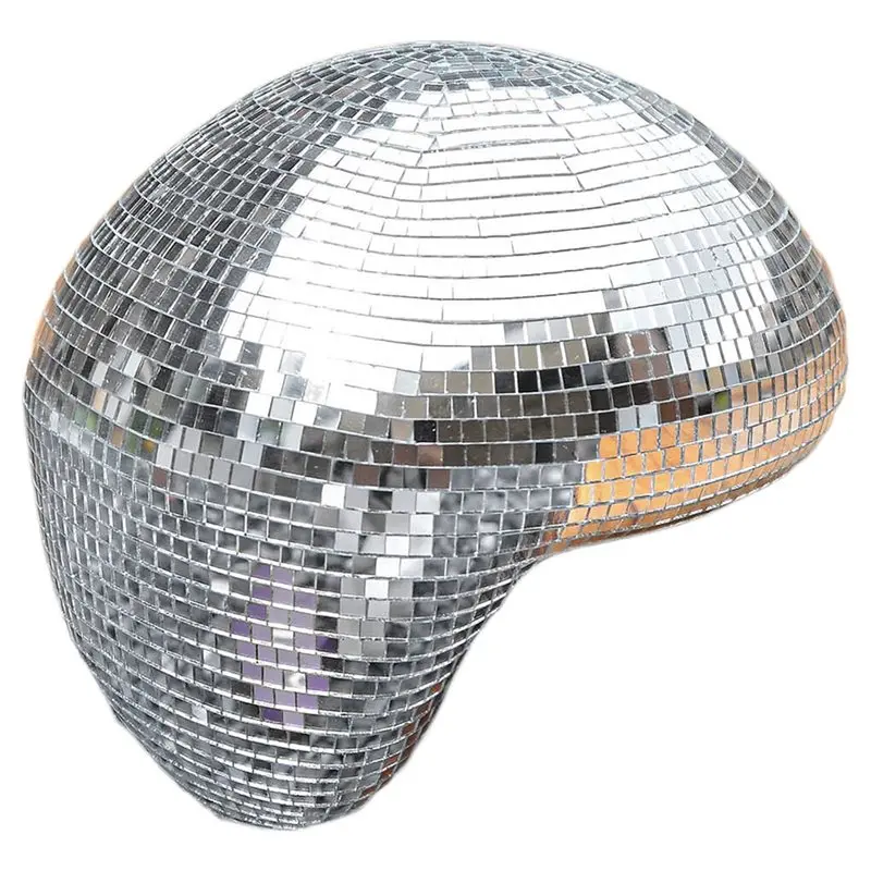 Indoor Handicraft Patch Glass Disco Ball Mirror Bar Reflective Melting Ball Decorative Party Ornament