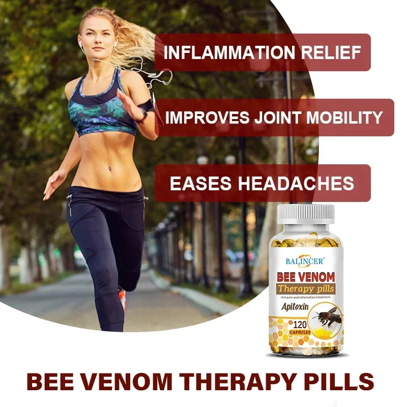 Balincer Bee Venom Extract Joint Health Supplement - Contains Glucosamine Sulfate, Joint Care, Reducing Joint Discomfort