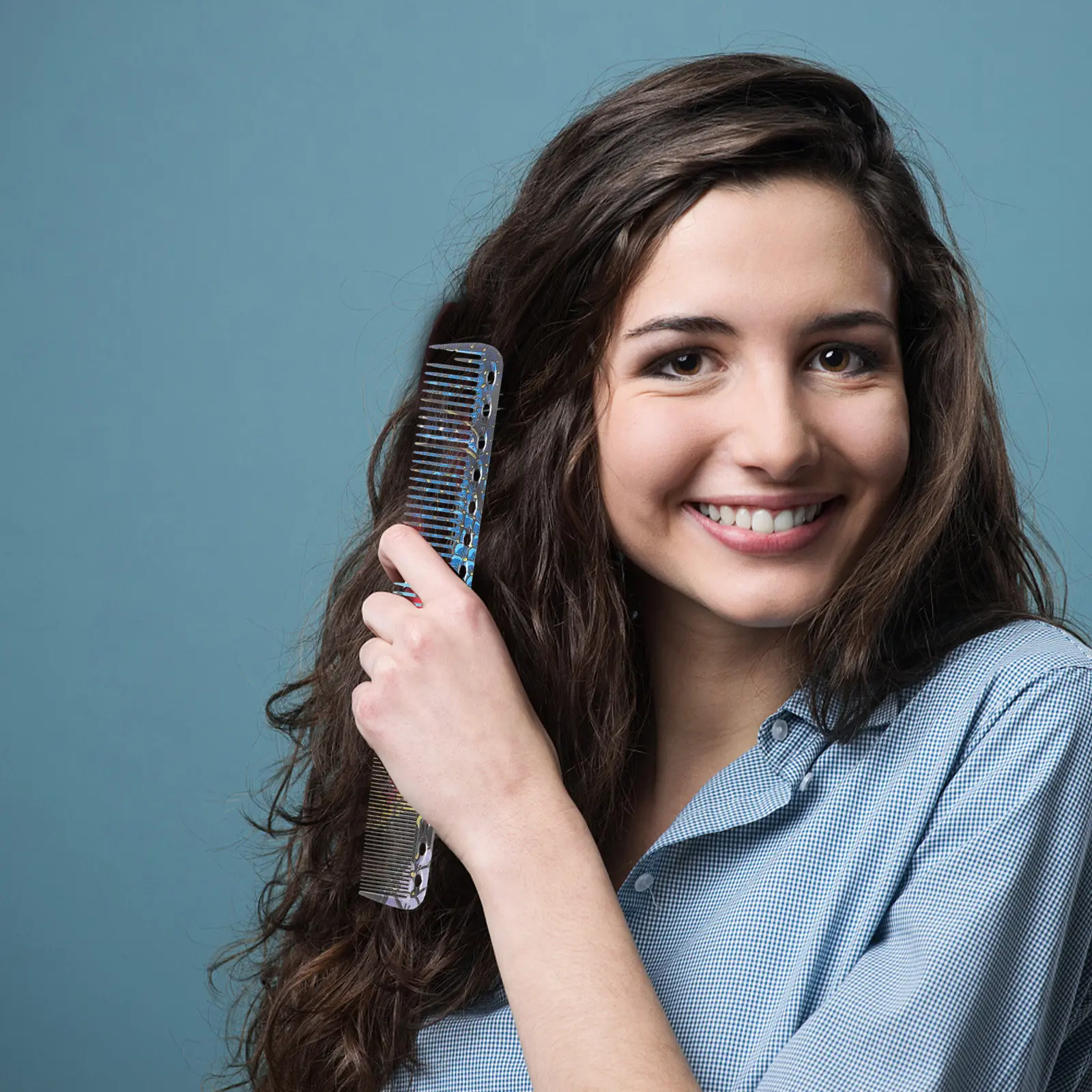 

1Pcs Haircut Comb ABS Professional Ultra-Thin Hairstyling Comb for Salon Barber Hairdressing Grooming Fast Effective Styling