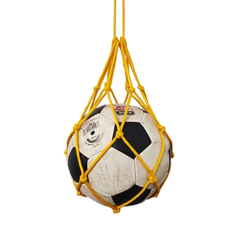 Outdoor Sport Nylons Net Basketball Bag Football Kick Trainer Soccer Kick Meshs Bag Football Skill Practice for Kid Adult