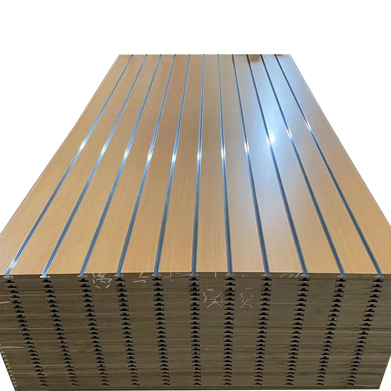 

Custom. beech color 15mm 18mm Pvc Slat Wall Garage Slatwall Store Slatwall MDF Display Slatwall Panel slotboard