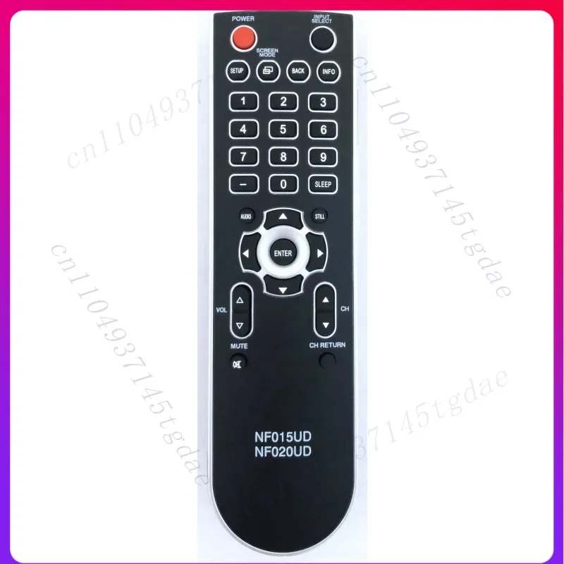

2pcs New NF020UD NF015UD Replacement for Emerson Sylsylvania TV Remote Control LC420EM8, LC420SS8-