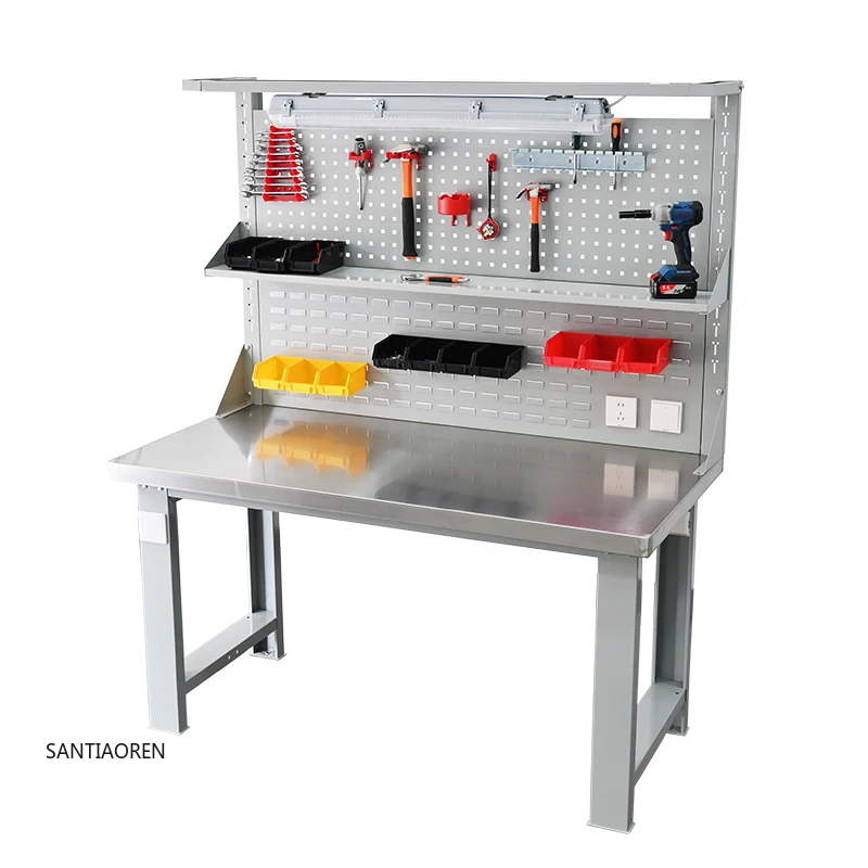 

2025Customizable Industrial Stainless Steel Top Garage Workbench Heavy Duty with OEM Support for Tool Cabinets